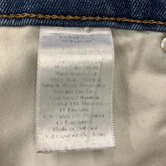 Everlane Women's Classic 5 Pocket Mid Rise Cotton Stretch Tapered Jeans Size 27 - Picture 9 of 14